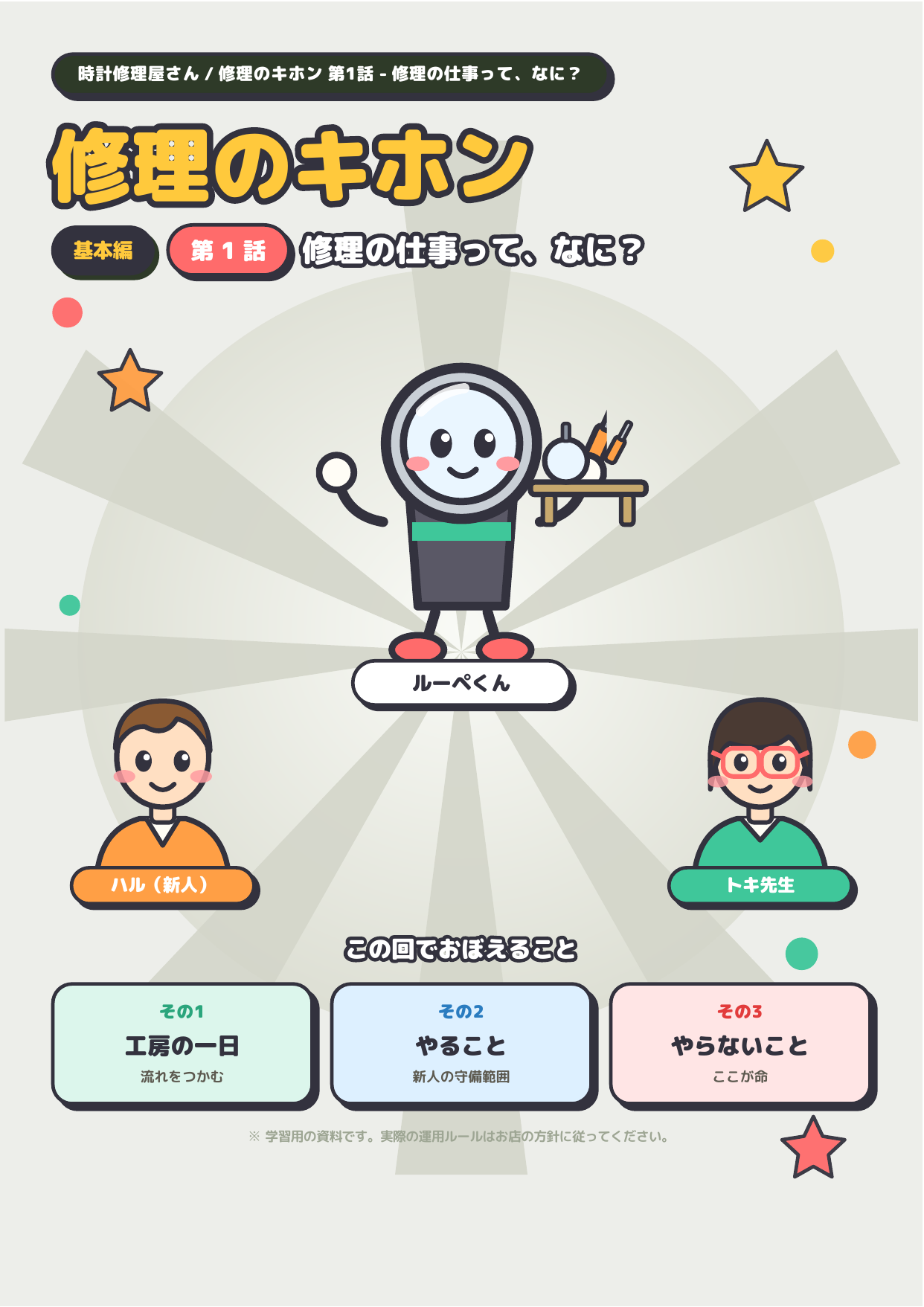 修理のキホン 基本編パック（第1〜6話） 表紙